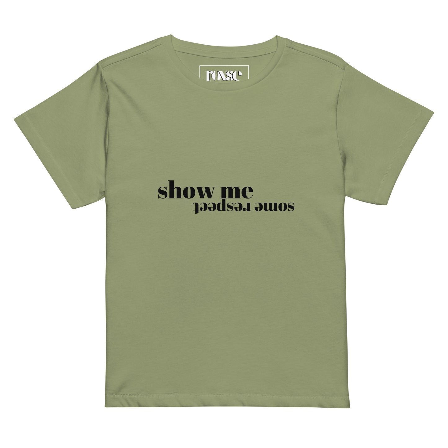 Respect High-waisted T-shirt