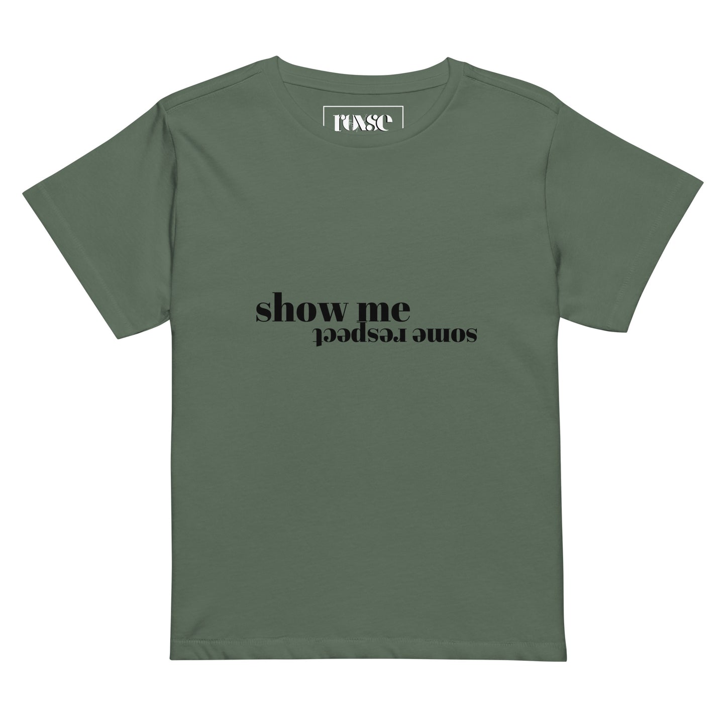 Respect High-waisted T-shirt