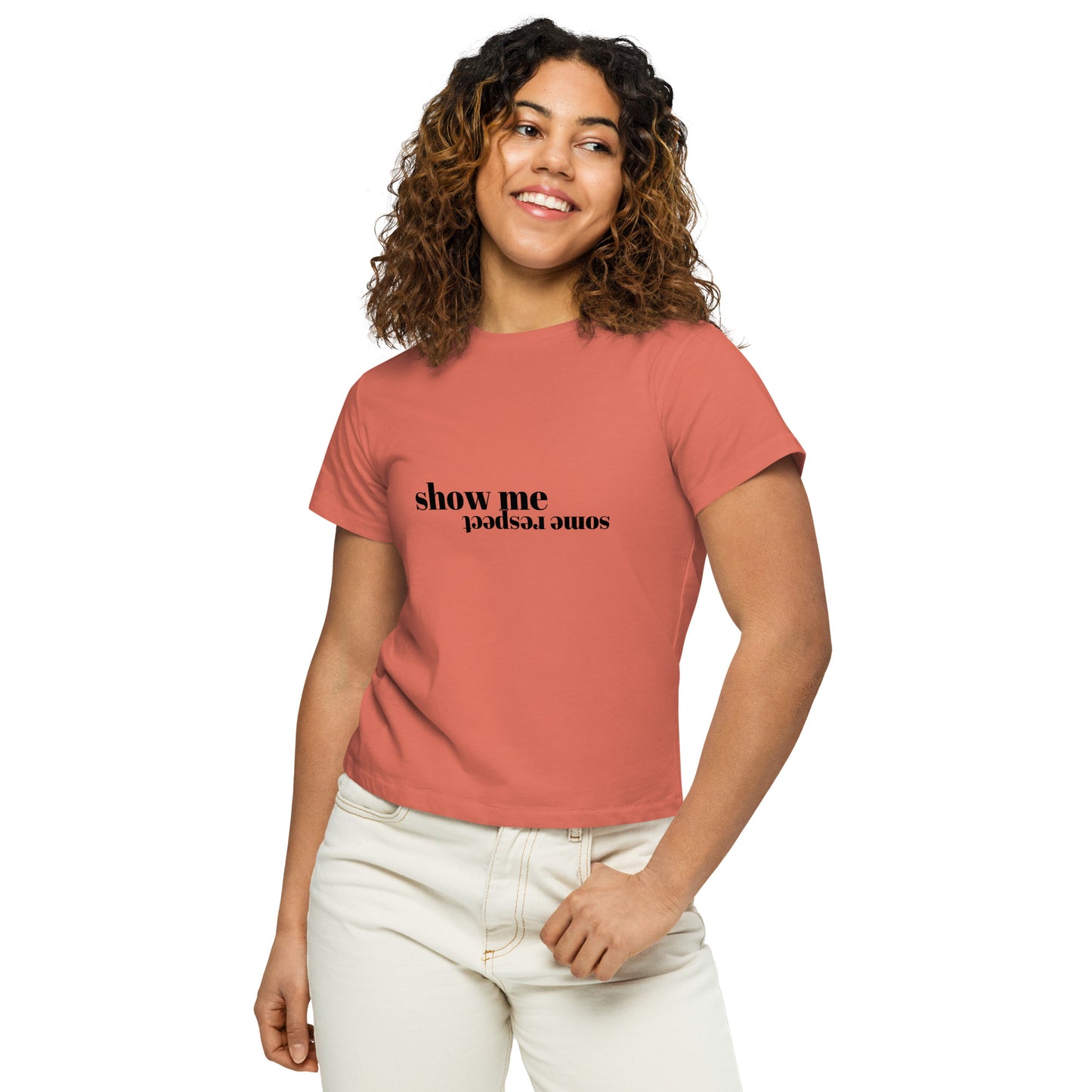 Respect High-waisted T-shirt