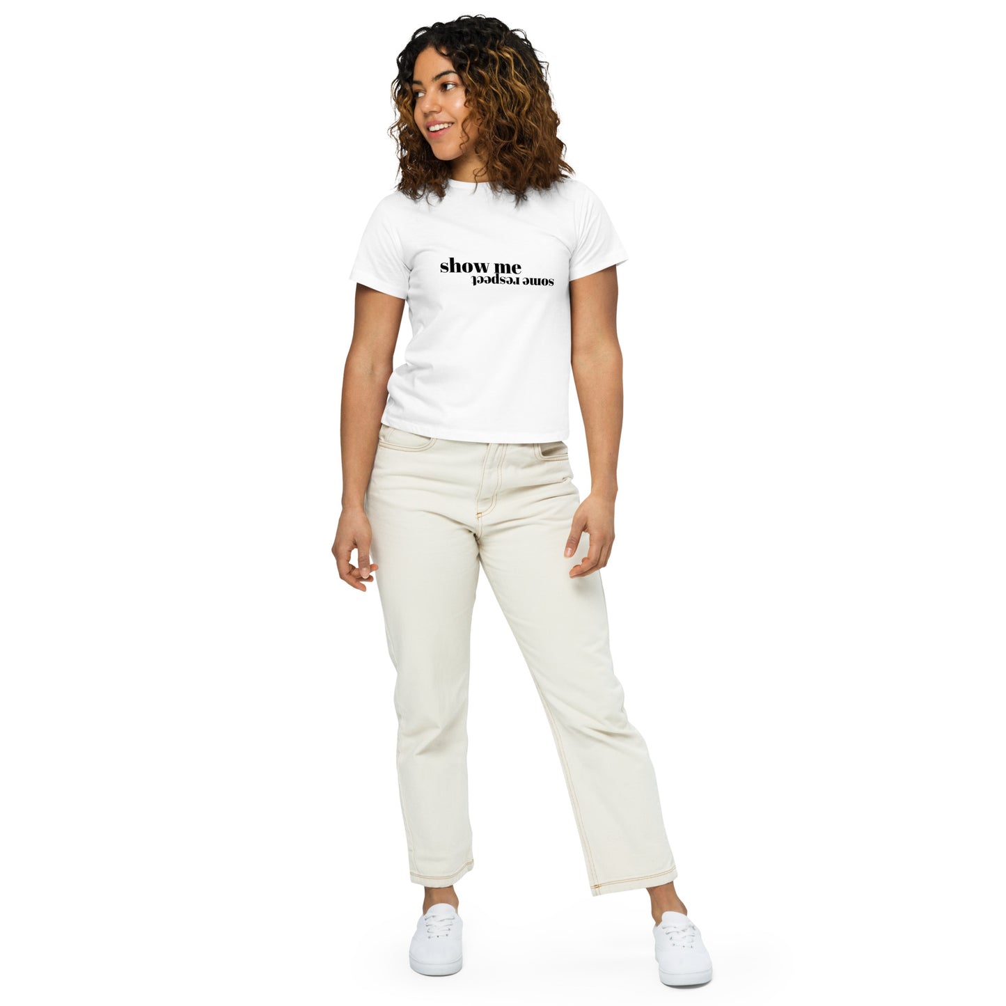Respect High-waisted T-shirt
