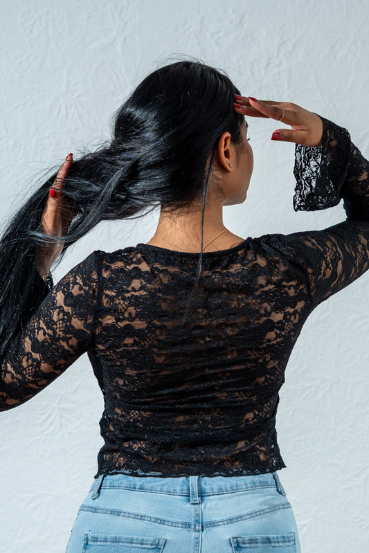Noir Temptation Top