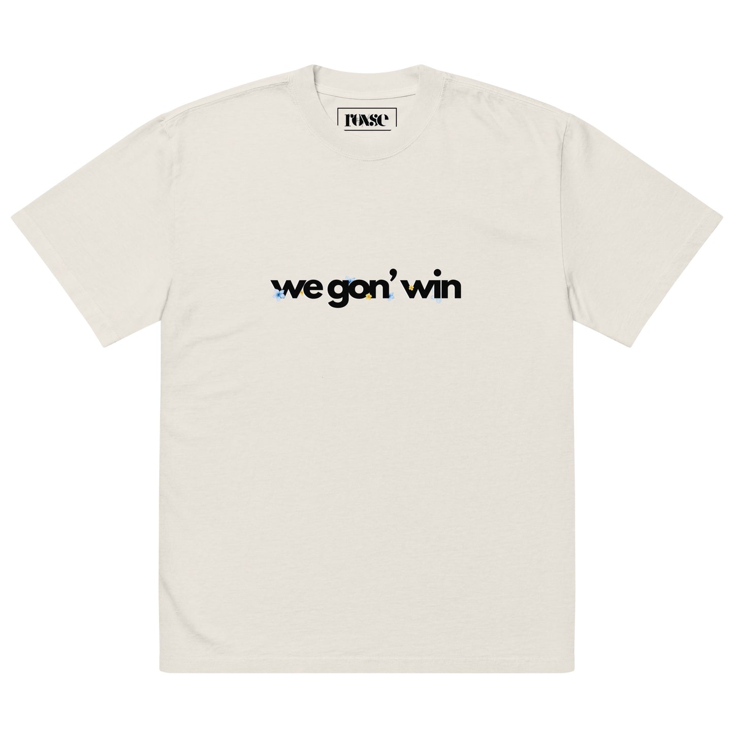 Win Oversized Faded T-shirt