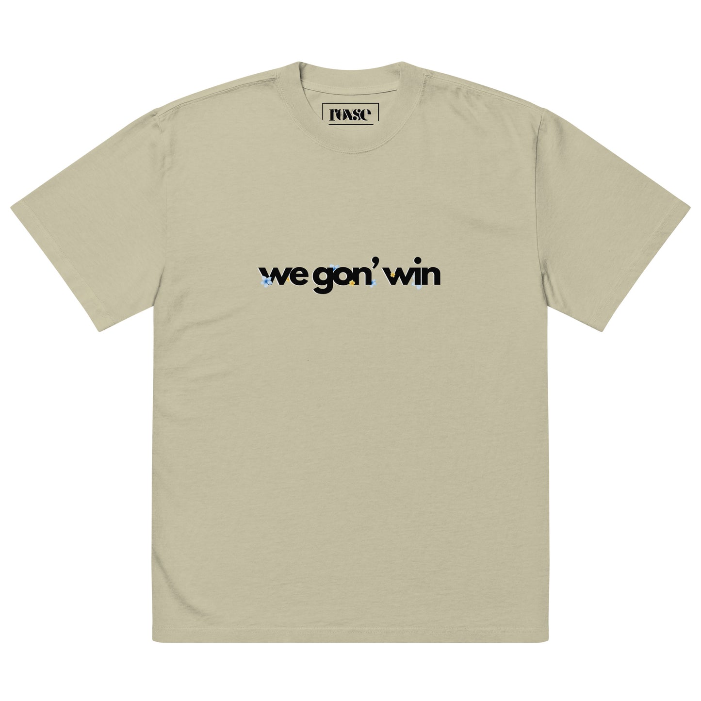 Win Oversized Faded T-shirt
