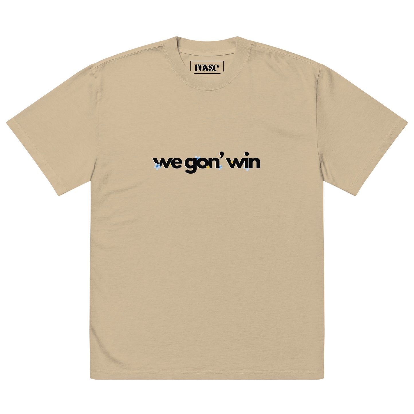 Win Oversized Faded T-shirt