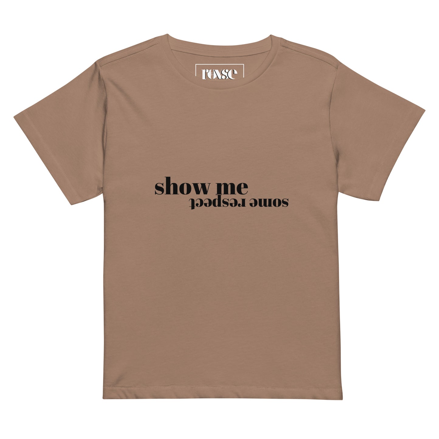 Respect High-waisted T-shirt